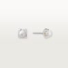 18k C De Earrings
