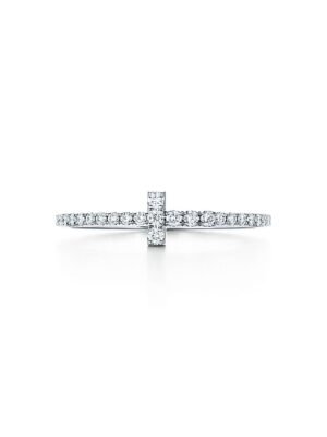 18K T Diamond Wire Ring