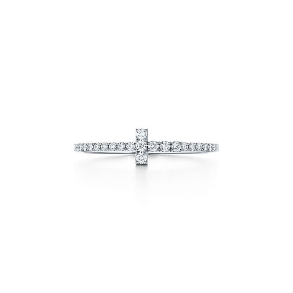 18K T Diamond Wire Ring