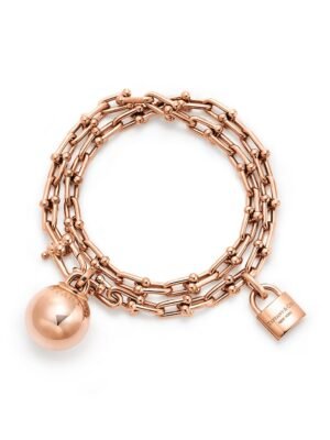 18K T HardWear Small Wrap Bracelet