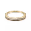 18K T Lock Bangle Full Pav¨¦ Diamonds Bracelet