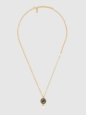 18K Double G Blondie Pendant Necklace