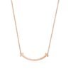 18K T Medium Diamond Pendant Necklace