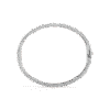 18K White Gold Perl¨¦e Clovers Bracelet