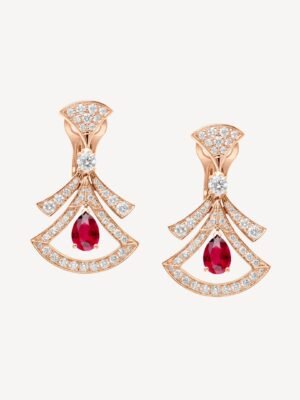 18k BV Divas' Dream Openwork Earrings