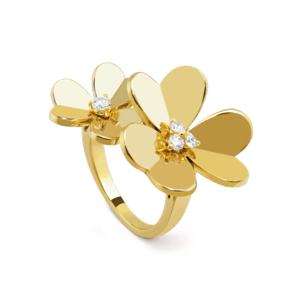 18K Frivole Between the Finger Ring