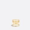 18K CD Code Ring Set