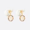 18K CD Tribales Multicolor Crystals Earrings