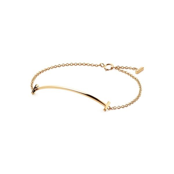 18K T Smile Bracelet