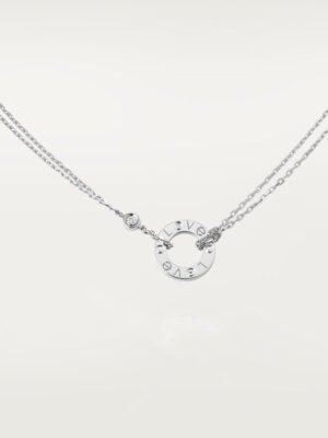 18K Love 2 Diamond Necklace
