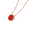 18K Perl¨¦e couleurs Carnelian Necklace
