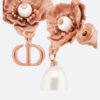 18K CD D-Millefiori Earrings