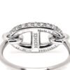 18K Farandole Diamond H Ring