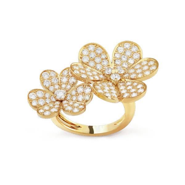 18K Frivole Between the Finger Ring