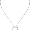 18K Love Diamond-Paved Necklace