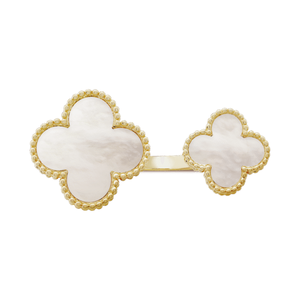 18K Magic Alhambra Mother Of Pearls Clover Ring