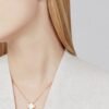 18K Vintage Alhambra Pendant Clover Necklace