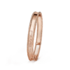 18K Rose Gold Perl¨¦e Signature Bracelet