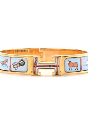 18K Clic H Couvertures Blue Bracelet