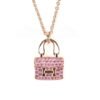 18K Amulettes Constance Pink Diamonds Pendant Necklace