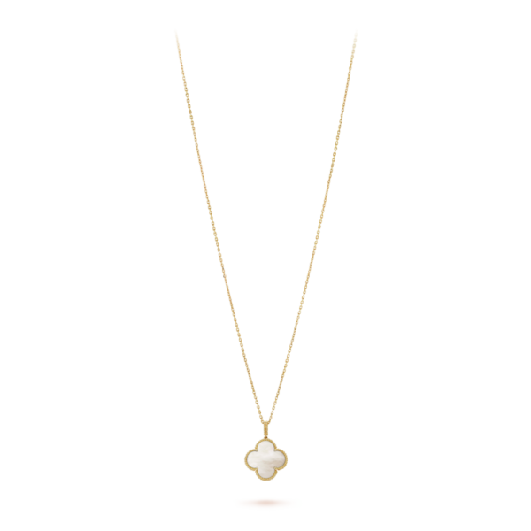 18K Magic Alhambra One Motif Pearl Necklace