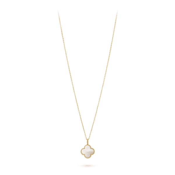 18K Magic Alhambra One Motif Pearl Necklace