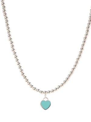 18K Return to Tiffany Heart Tag Bead Necklace