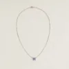 18K Mini Pop H Purple Necklace