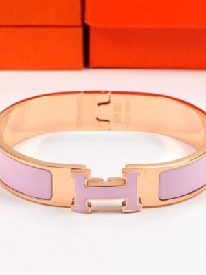 18K Clic H Pink Bracelet