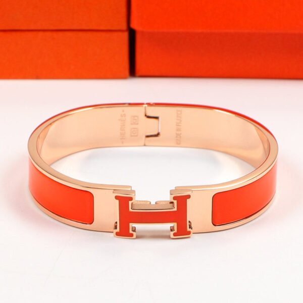 18K Clic H Orange Bracelet