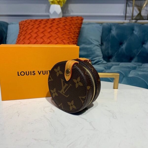 LV Round Case Monogram Canvas By Virgil Abloh For Women, Women¡¯s Bags 3.1in/8cm LV M68524