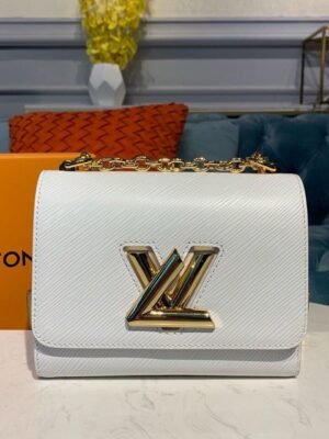 LV Twist PM Epi White For Women,  Shoulder And Crossbody Bags 7.5in/19cm LV M54278