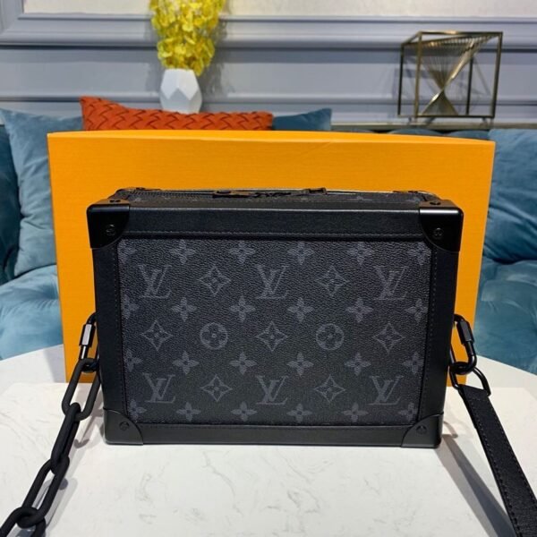 1039621570608174-pic-01420-1571133031 LV Soft Trunk Monogram Eclipse Canvas For Men, Bags 9.8in/25cm LV M44730