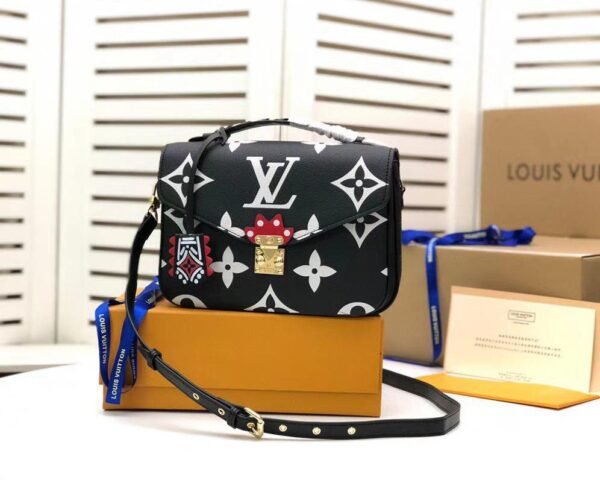 103dfb6d-81de-4db8-b623-9507912651d8-e1607065417987 LV LV Crafty Pochette Metis Monogram Empreinte Black For Women, Women¡¯s Handbags, Shoulder And Crossbody Bags 9.8in/25cm LV M45385