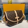LV Saumur MM Monogram Canvas For Women, Women¡¯s Handbags, Shoulder And Crossbody Bags 11.8in/30cm LV M40710