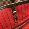 LV Neverfull GM Tote Bag Damier Ebene Canvas Cerise Red For Women, Women Handbags, Shoulder Bags 15.7in/40cm LV N41357