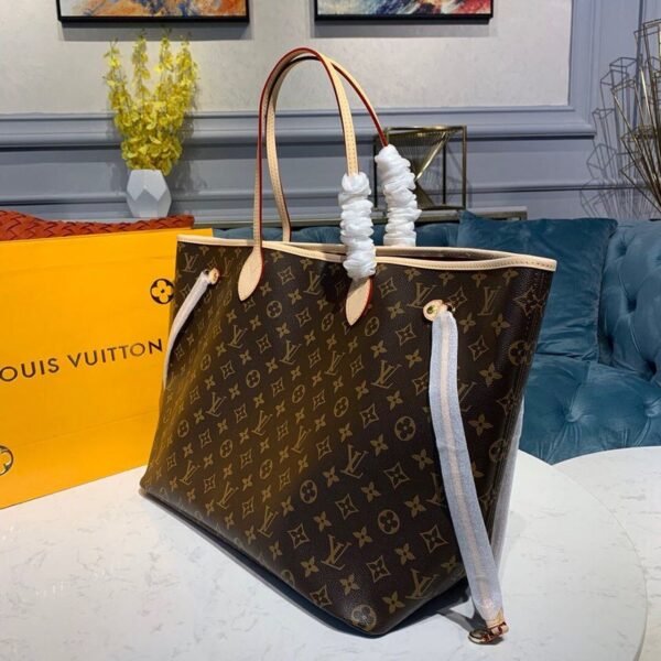 LV Neverfull GM Tote Bag Monogram Canvas Red For Women, Women¡¯s Handbags, Shoulder Bags 15.7in/40cm LV M41181