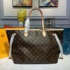 LV Neverfull GM Tote Bag Monogram Canvas Red For Women, Women¡¯s Handbags, Shoulder Bags 15.7in/40cm LV M41181
