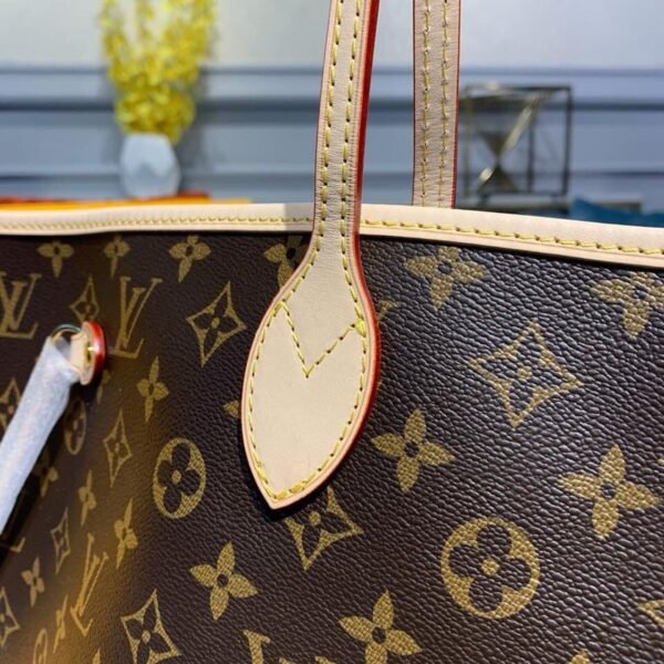LV Neverfull GM Tote Bag Monogram Canvas Red For Women, Women¡¯s Handbags, Shoulder Bags 15.7in/40cm LV M41181