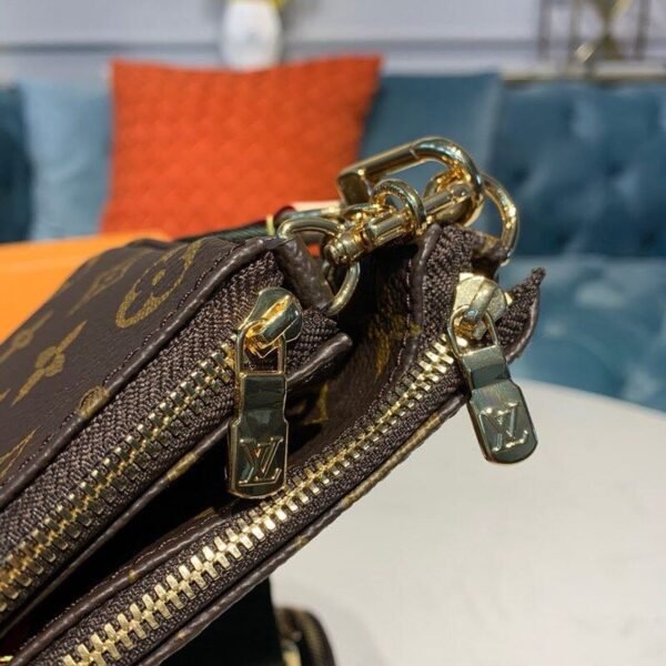 LV Multi Pochette Accessoires Monogram Canvas Khaki For Women, Women¡¯s Handbags, Shoulder And Crossbody Bags 9.4in/24cm LV M44813