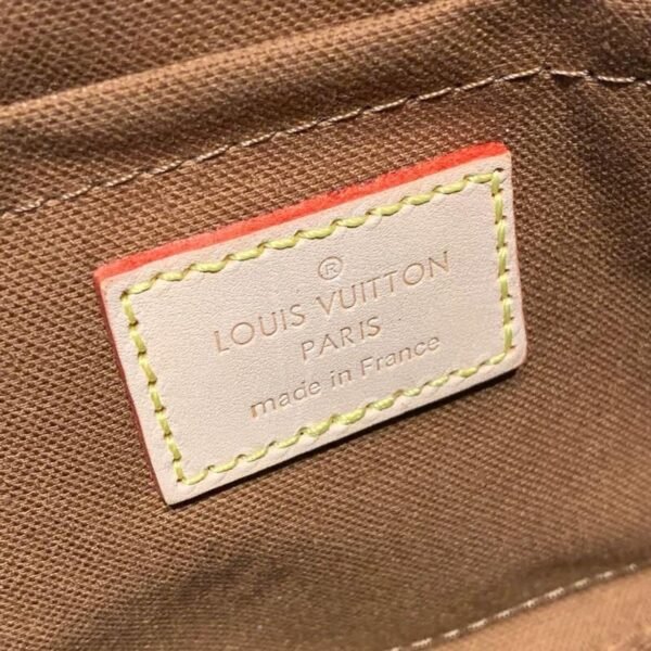LV Multi Pochette Accessoires Monogram Canvas Khaki For Women, Women¡¯s Handbags, Shoulder And Crossbody Bags 9.4in/24cm LV M44813