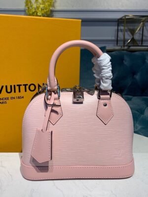 LV Alma BB Epi Rose Ballerine Pink For Women,  Shoulder And Crossbody Bags 9.2in/23.5cm LV M41327