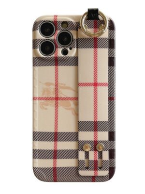 Bur Classic Color Wristband iPhone Case