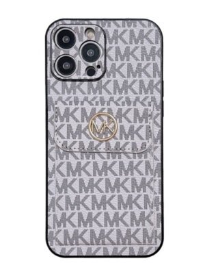 MK Card Bag Gold iPhone Case