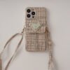 Pra Weave Card Bag Crossbody iPhone Case