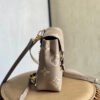 LV Tiny Backpack Monogram Empreinte Tourterelle Beige For Women, WoBags 19cm LV M80738