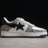 BAPE STA Low-Top Sneakers with Snakeskin Pattern
