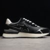BAPE STA Retro Runner Black and White Sneakers