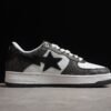 BAPE STA Low-Top Sneakers with Black Snakeskin Pattern