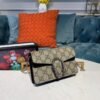 gg Dionysus gg Supreme Super Mini Bag Canvas Beige For Women 6.5in/16.5cm gg 476432 KHNRN 8642